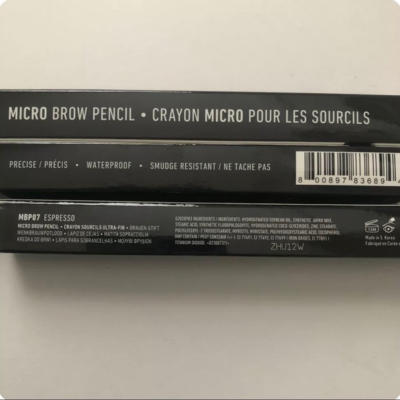 3 X NYX Micro Brow Pencil | Eyebrow Brush | Espresso MBP07 - Picture 3 of 3